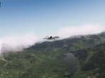 Soaring through X-Plane 10's clouds